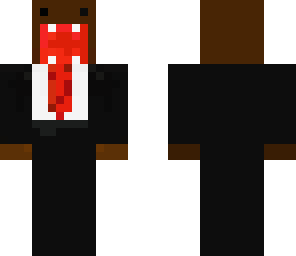 classy domo in tux
