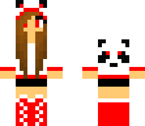 red panda girl