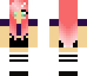 pink hair hipster