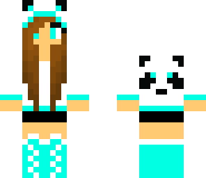 aqua panda girl