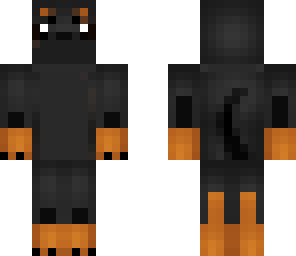 black spirit wolf