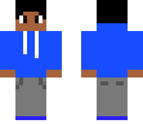 guy in blue hoddie