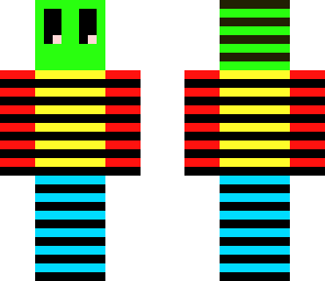 stripes with face