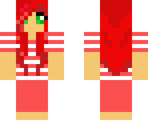 summer red girl