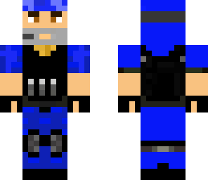 us army blue man
