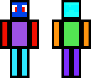 colorful rainbow guy