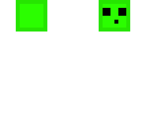 green slime head