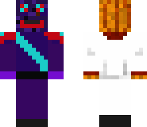weird purple man