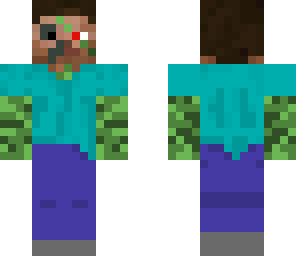 creeper infected steve