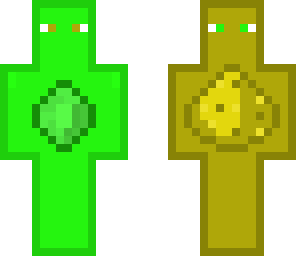 glowstone emerald man