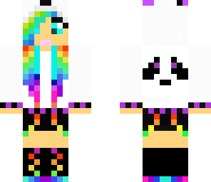 rainbow girl