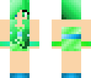 green-disco girl