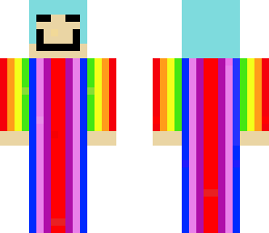rainbow man