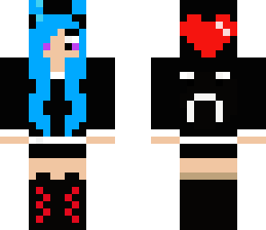 cute heart girl