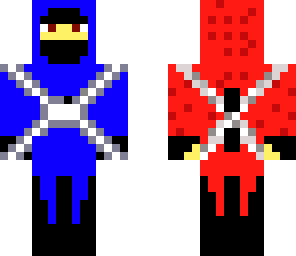 blue red ninga