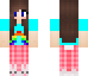 rainbow girl