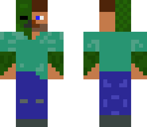 half human half zombie