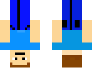 upside down guy