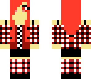 pretty red girl