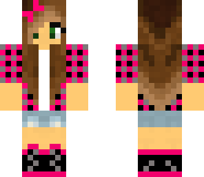 cute pink girl