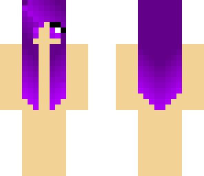 purple hair-template