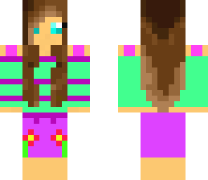 cute stripes girl
