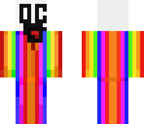 screaming rainbow guy