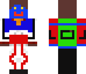 weird blue guy