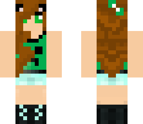 awesome green girl