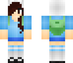 fionna with brown hair