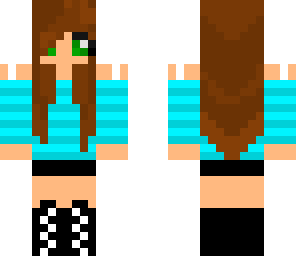 tank top blue girl 2