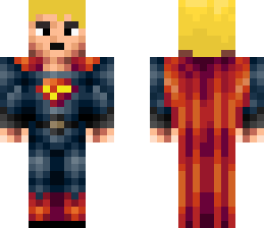 blonde superman