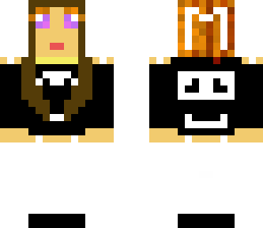 female black and white suit