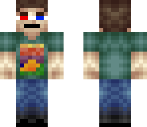 guy with sunset shirt