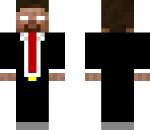 herobrine in a tux