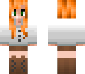 snow golem girl