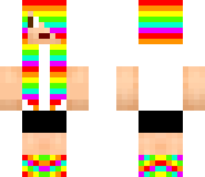 edited rainbow girl