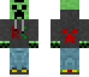 creeper with sweater