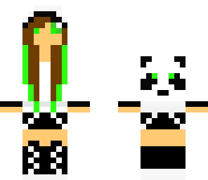 cute panda girl