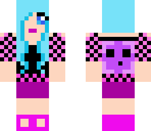 purple slime girl