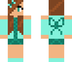 cute aqua girl