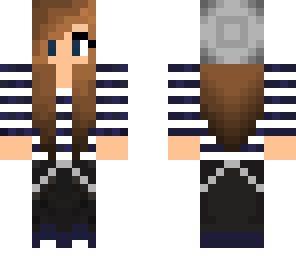 tomboy navy blue eyes