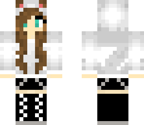 winter panda girl