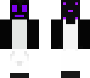 black white