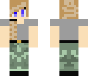 girl of military