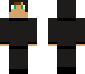 dark robed person