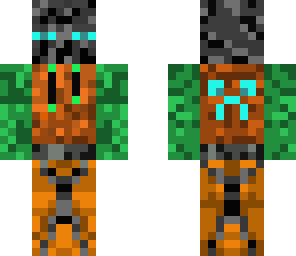 random colured enderman
