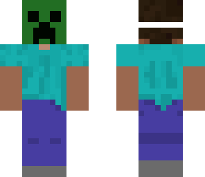 steve creeper mask