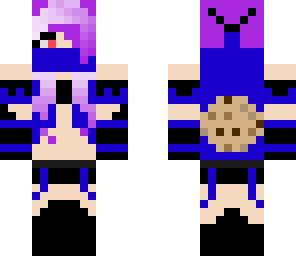 purple and blue assassin  