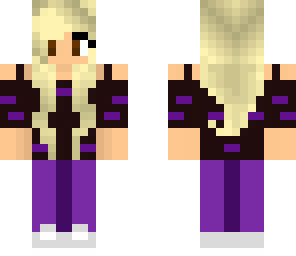 purple girl